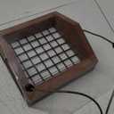 Kingsyard Upgraded Upside Down Suet Feeder for Outside Hanging - Recycled Plastic Wild Bird Feeder with Rainproof Roof for Attracting Woodpeckers Nuthatches Chickadees Finches. Brown