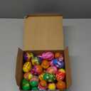 JOYIN 36 Pcs Prefilled Easter Eggs with Assorted Toys, Pre Filled Easter Fillers, Basket Stuffers for Kids, Egg Hunt, Party Favors, Classroom Prize Supplies
