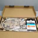 KRAUS Oletto Modern Industrial Pull-Down Single Handle Kitchen Faucet in Brushed Gold, KPF-2654BG (17 3/8 inch)