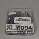 Black Oxide 100 PCS #6X1-1/2(1.5 inch) Stainless Steel Phillips Flat Head Wood Screws,Stainless Steel 18-8 A2(304) Screw,Home Screw Kit by QISHENG