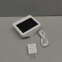 Indoor Air Quality Monitor 16-in-1 with CO2 Detector, PM2.5P, PM10, M1.0, HCHO & TVOC  Portable Air Quality Tester with AQI Alerts, Temperature & Humidity Meter Kit for Home Office Nursery RV (White)