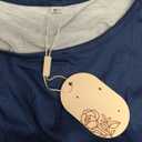 Zeagoo 3/4 Sleeve Women's Dress Casual Flowy A-Line Midi T-shirt Dresses with Pockets Crewneck Vocation Boho Beach Sundress, XL