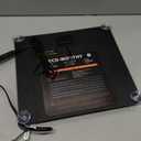 ECO-WORTHY 10W Solar Car Battery Charger Maintainer 12V Waterproof Portable Solar Trickle Charger for Car Truck Boat Lawn Mower RV Trailer Tractor ATV Utility Vehicle Battery