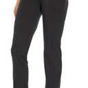 Marika Women's Eclipse Tummy Control Bootleg Pant (Medium, Black)