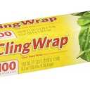 Glad Plastic Cling Wrap100 Sq. Ft. Roll 2-Pack (200 Sf Total)