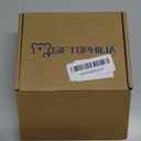 Straw Sippy Cup Conversion Kit for Lansinoh Baby Bottles, Soft Top and Weighted Straw Transition Kit with Handles, Set of 3