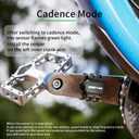Cadence & Speed Sensor for Cycling, Wireless Bluetooth & ANT+ RPM Sensor for Road, Spin & Indoor Bikes, Compatible with Zwift