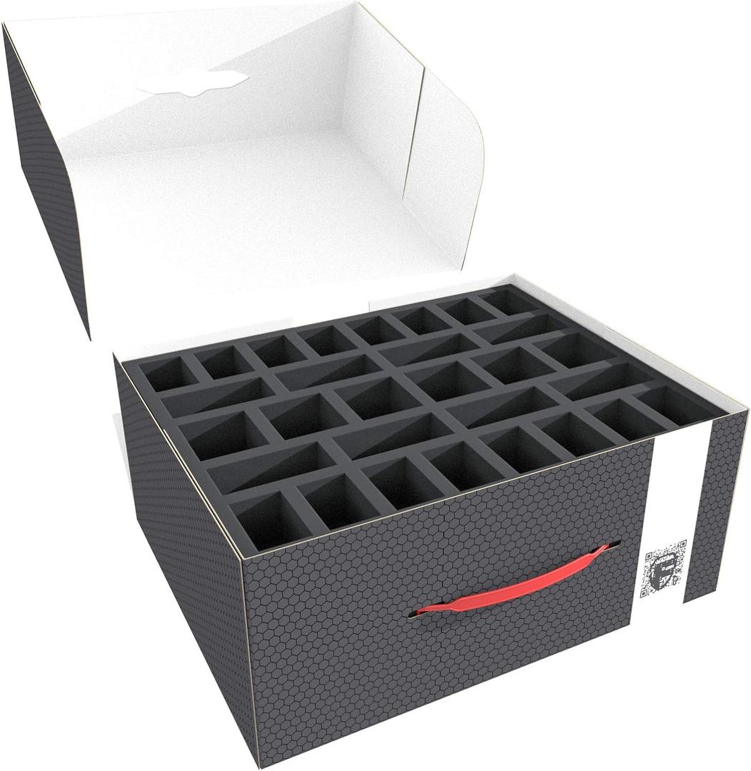Feldherr Storage Box FSLB150 Compatible with Large Based Miniatures (Figuren mit groer Base)