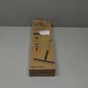 Carpet Rake for Pet Hair Removal Tool - 4 in 1 Pet Hair Remover Kit for Dog Cat Fur Remover, Contain 60" Adjustable Rubber Broom, Glove, Magic Brush and Scraper for Furniture,Short Pile Carpets, Mats (Pearl White)