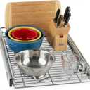 HOLDN STORAGE Pull Out Cabinet Organizer, Heavy Duty Caddy 14W x 21D - Requires At Least 15-1/4 Cabinet Opening, Steel Metal Cabinet Drawers Slide Out, Chrome