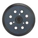 Gnellkoor 1 Pack 5" 8 Hole Hook & Loop Replacement Sander Pads Compatible with Makita Orbital Sander BO5010 BO5030K BO5031K BO5041K, Replacement Parts #743081-8/743051-7 (3 Screw Holes Sander Pads