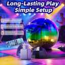2 x Bubble Machine for Kids 3-5, Automatic Disco Bubble Blower Maker ...