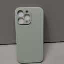 Magnetic for iPhone 16 Pro Max Case Silicone Light Cyan