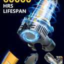 H-11 90-05 Fog Bulbs Combo, Real 1:1 Mini Size Fog Bulbs, Pack of 4