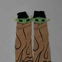 STAR WARS Baby Yoda with Embroidered Ears Adult Crew Socks