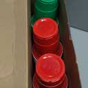 Sliner 60 Pcs 16 oz Christmas Disposable Cups Bulk Plastic Coffee Team Naughty or Nice Plastic Disposable Drinking Cups for Party Drinks Supplies