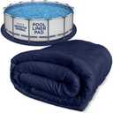 Shop Square 18-Foot Pool Liner Pad for Above Ground Pools - Under Padding, Above Ground Pad, Puncture Protection, Extend Liner Life, Durable Geotextile Material
