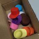Framendino, Mini Baseball Caps Hats Ornaments for DIY Crafts (11 Colour)
