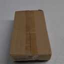 Joybe 50 Pack 6x3.25x8 Inch Small Black Paper Bags with Handles Bulk, Kraft Paper Gift Bags for Birthday Party Favors Grocery Retail Shopping Business Goody Merchandise Craft Blank Sacks (50pcs)