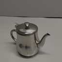 SANQIAHOME Stainless Steel Teapot with Infuser Silver 58Oz, 1.75 L