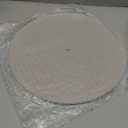 VICNIE 2-Light Flush Mount Ceiling Light, 12 inch Modern Ceiling Light Fixture with White Metal and Frosted Glass Shade for Hallway, Kitchen, Bedroom