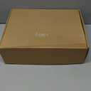 Ling's moment Flower Garland - 6FT Eucalyptus & Rose - Sweetheart Table Decor for Wedding Reception, Artificial Silk Floral Garland for Mantle, Spring, Garden Christmas Decoration, White Beige