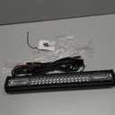 Nilight LED Light Bar 20Inch 288W Flood Spot Combo 28800LM Off Road Driving Lighting with Wiring Harness for Trucks Tractor Trailer Pickup Golf Cart SUV ATV UTV 4x4 Van Camper