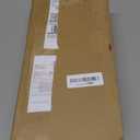 Modern Black Pendant Lights 2 Pack, LED Minimalist Pendant Lighting Fixture for Kitchen Island, Long Tube Hanging Light Cord Adjustable for Living Room Bedroom Dining Room Bar