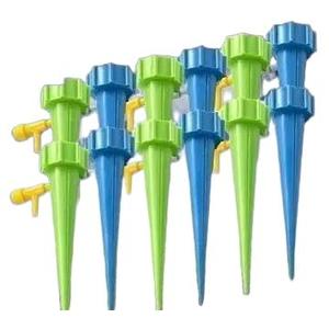 PlantPulse Adjustable Watering Spikes for Home Garden, Automatic Irrigation System with Slow Release Control Valve, Drip Irrigation System, No Tools Needed