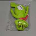 11.8-Inch Mischievous Green Christmas Plush, Fun Gift-Stealing Character for Kids, Perfect Holiday Decoration for Homes and Trees