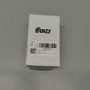 Dunzy Aluminum Fence Post Caps 2" x 2" Black Post Caps Fence Topper Pressure Fit Post Cover for Mailbox Metal Wood Plastic Vinyl Iron Deck Railing(6 Pcs)