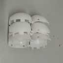 Child Proof Door Knob Covers, 4-Pack, White - Baby Safety Door Knob Covers for Toddlers, Snap-in Design for Easy Install, Durable & Non Toxic, Fits Standard Round Knobs