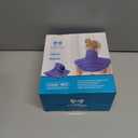 Neck Shoulder Heating Neck Wrap Microwave Heating Pad, Hot and Humid Back Pain Relief Hot Compress, Adjustable Microwave Neck Heater (NSF-Light Blue)