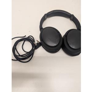 Black Wired Headphones in a box from Sony Headphones