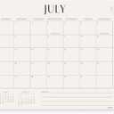 Jotsome Magnetic Calendar for Refrigerator 2026-2027, Monthly Fridge Calendar From Now to June 2027 13x11 inch, Easy Planning, Gift for the Holidays
