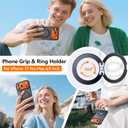 for iPhone 17 Pro Max Case with Stand,Fits MagSafe,Military Drop Protection,Build in Kickstand,iPhone 17 Pro Max Phone Case 6.9" Matte Black