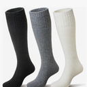 Eocom Unisex Merino Wool Ski Socks Thermal Warm Winter Thick Knee High Long Snowboarding Boot Socks for Women Men 3 Pairs