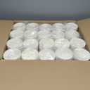 Amazon Basics Disposable Paper Cups for Hot and Cold Beverages, 12 ounces, White, 1000 Count