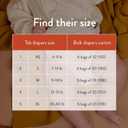 Joonya Baby Diapers, Size 4 L (15-31 lb) - 1 Bag of 25 - Non Toxic, Eco-Friendly, High Absorbency, Overnight Use, Ultra Slim & Soft - Made in Denmark
