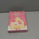 3 x 24 Pack Valentines Day Cards Cute & Funny Valentine Cards with Envelopes and Stickers, 6 Designs for Kids, Friends & Family, Sweet Love Notes for Him & Her