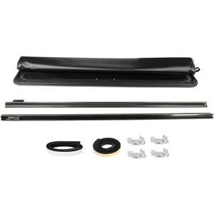 SCITOO Soft Roll-Up Truck Tonneau Covers Replacement for 2004 2005 2006 2007 2008 Ford F-150 F150 Truck Bed Cover Black (5.5ft)