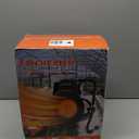 Greenhouse Heater with Digital Thermostat, 1500W Outdoor Heaters for Patio, Electric Space Heater for Patio, Garage, Greenhouse, Flower House, Silver