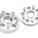 Rough Country 2" Wheel Spacers for 18-22 Jeep Wrangler JL/Gladiator JT - 10085,Silver