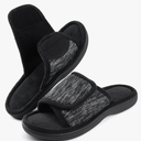 RockDove Men's Adjustable Wrap Memory Foam Slide Slipper, Size 11