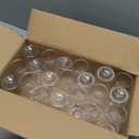 20Pcs Plastic Bud Vases Small Plastic Vases in Bulk, Clear Container for Flowers Height Shatterproof Bud Vase Wedding Centerpieces for Home Decor Living Room Office Decoration, Housewarming Party Gift