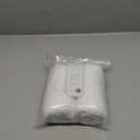 American Baby Company 2 Pack 100% Natural Cotton Fitted Crib Sheets 52" x 28" - Soft, Breathable, Hypoallergenic & Gentle Toddler Bed Sheets, White, Neutral for Boys & Girls