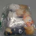 18 Pcs Mini Stuffed Animals Bulk Small Plush Cat Puppy 3.15 Inch Kitten Dog Toys Keychains Set for Easter Gifts Basket Stuffers Egg Fillers School Classroom Prizes Party Favors