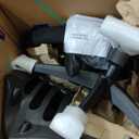 Flash Furniture Kelista Mid-Back Swivel Office Chair with Adjustable Seat Height, Ergonomic Mesh Desk Chair with Flip-Up Armrests, Black (Set of 1)