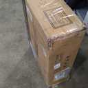 Fluted Nightstand with Charging Station, Mid Century Modern Fluted Nightstand, Wooden Night Stand, Modern End Table with Curved Corners