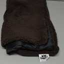 Self Warming Cat Mat - 36x24in Thermal Dog Crate Pad with Removable Washable Sherpa Cover and Reflective Insulation Layer for Self Heating - Pet Supplies for Medium Dogs and Cats by PETMAKER (Brown)